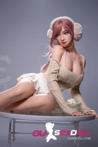 C Cup Snowy Scene Curvy Body Real Sex Doll 9