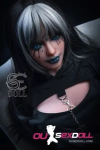 C Cup Dark Style Small Bust Realistic Sex Doll 17