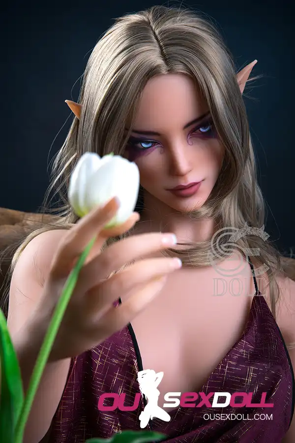 C Cup Elf Ears Slim Figure Elegant Sex Doll 12