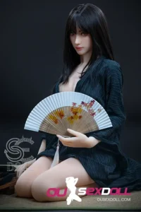 C Cup Japanese Kimono Elegant Lifelike Sex Doll 2