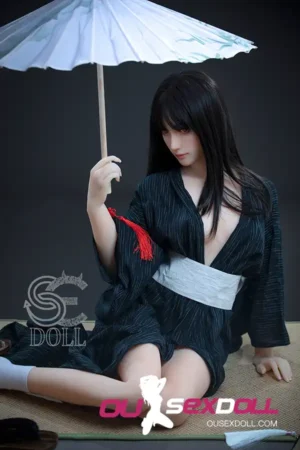C Cup Japanese Kimono Elegant Lifelike Sex Doll 3