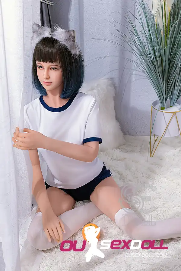 C Cup White Stockings Small Bust Sexy Sex Doll 18