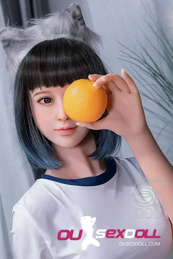 C Cup White Stockings Small Bust Sexy Sex Doll 5