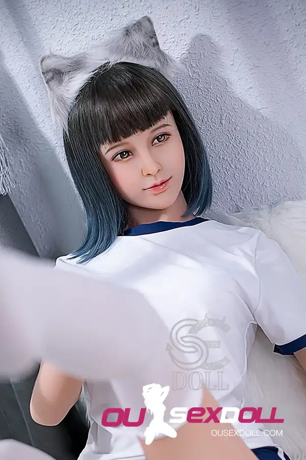 C Cup White Stockings Small Bust Sexy Sex Doll 6