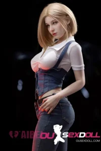 Silicone E Cup Big Breasts Short Blond Sexy Doll 7