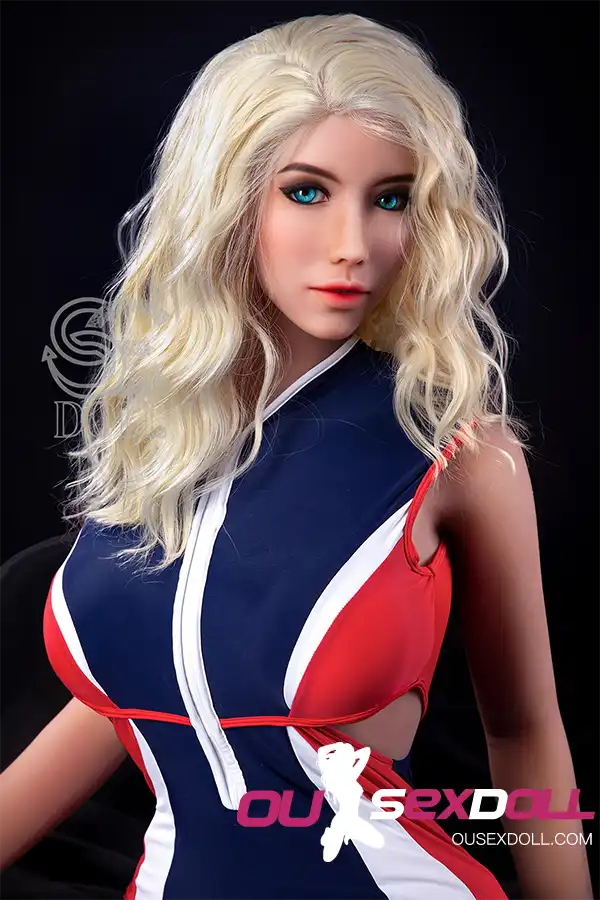 E Cup Curly Hair Big Breasts Realistic Sex Doll 1