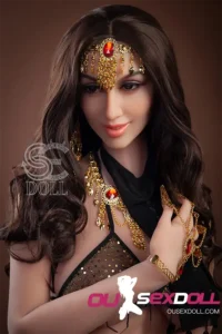 E Cup Curly Hair Full Bust Lifelike Sex Doll 10