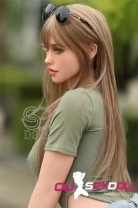 F Cup Brown Hair Big Boobs Outdoor Real Sex Doll 2