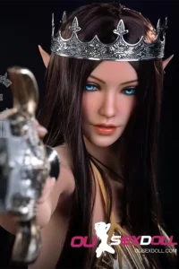 F Cup Queen Elf Ears Realistic Sex Doll 10