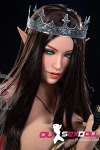 F Cup Queen Elf Ears Realistic Sex Doll 15
