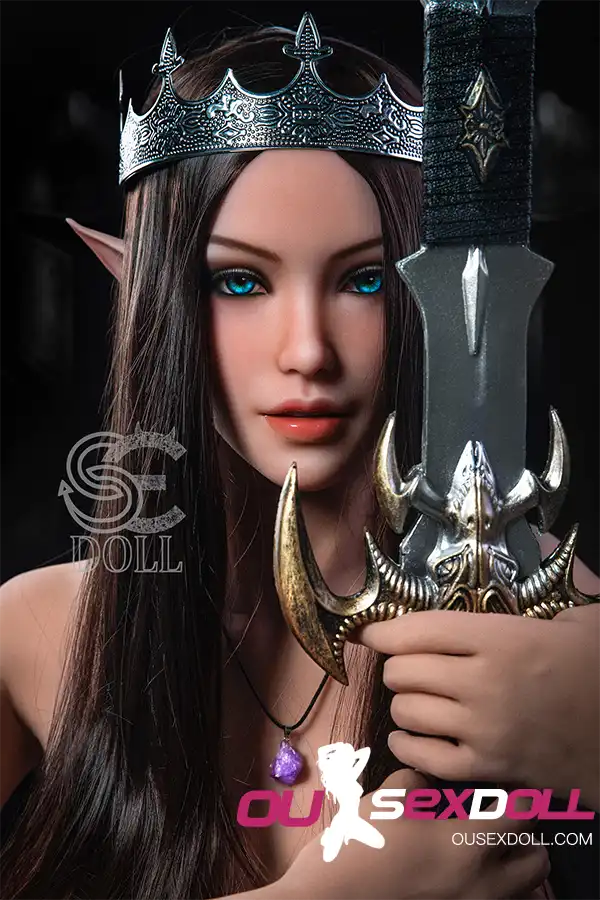 F Cup Queen Elf Ears Realistic Sex Doll 16