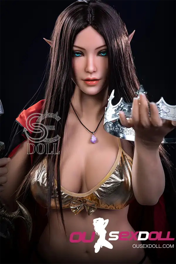 F Cup Queen Elf Ears Realistic Sex Doll 5