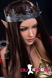 F Cup Queen Elf Ears Realistic Sex Doll 6