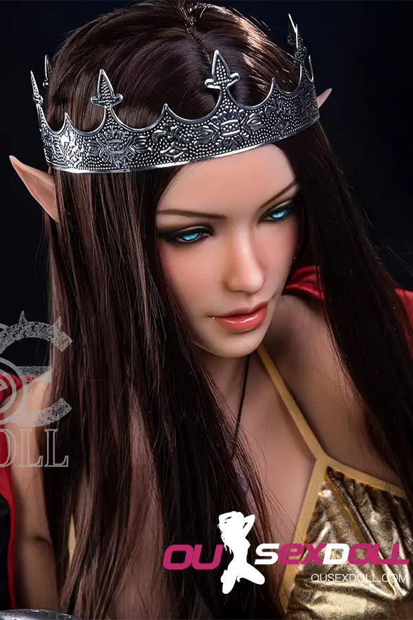 F Cup Queen Elf Ears Realistic Sex Doll 6