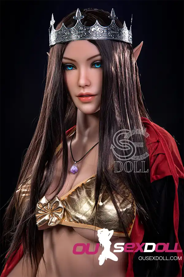 F Cup Queen Elf Ears Realistic Sex Doll 8