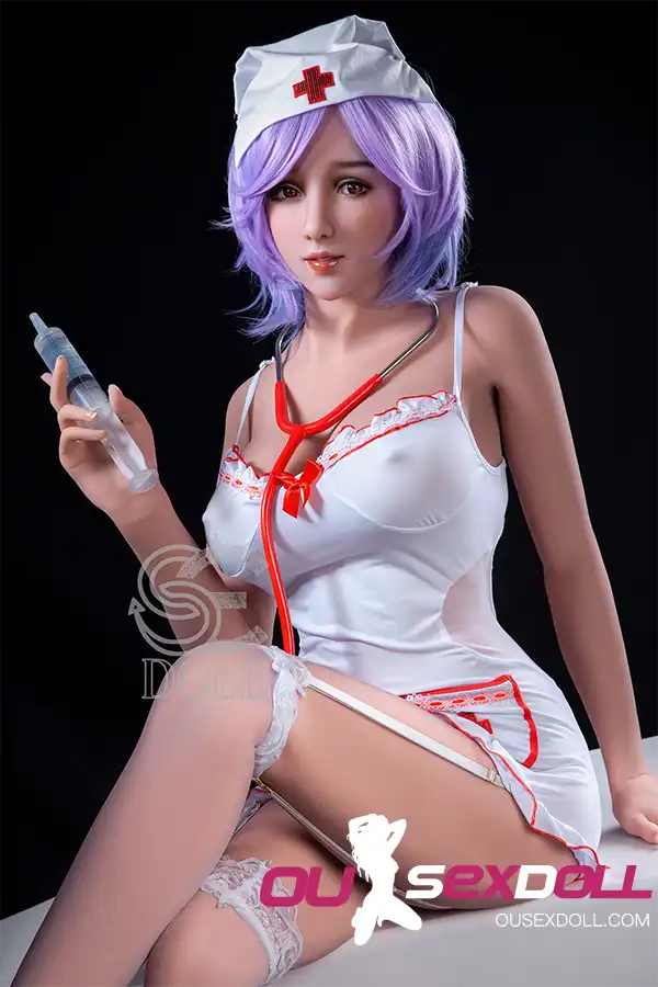 F Cup Sexy Nurse Big Boobs Realistic Sex Doll 17