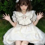 White Lolita Style Asian Real Lovely Sex Doll 14