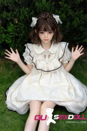 White Lolita Style Asian Real Lovely Sex Doll 14