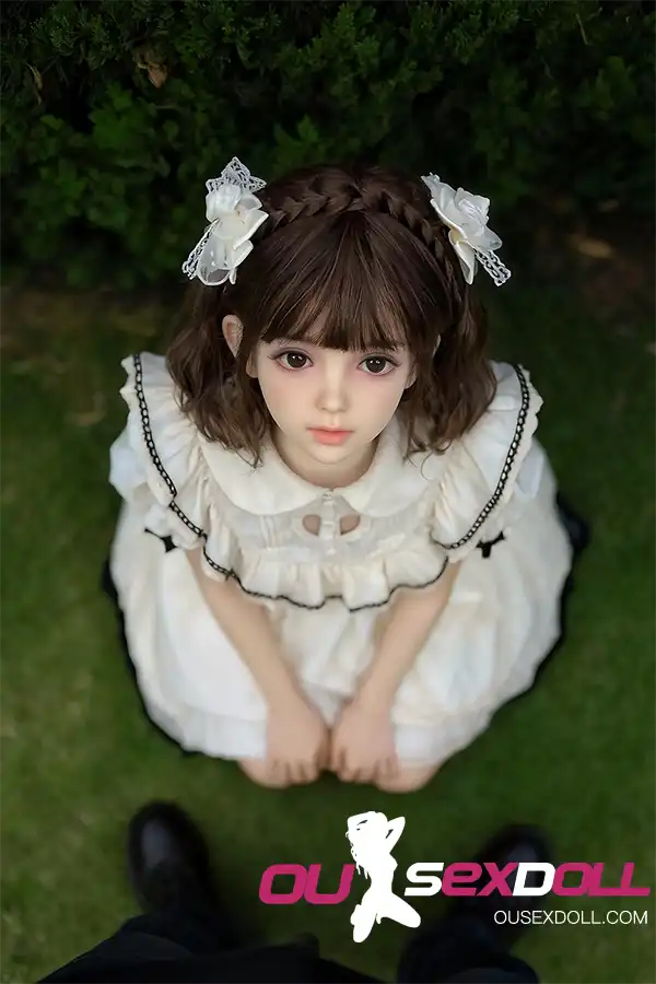 White Lolita Style Asian Real Lovely Sex Doll 4
