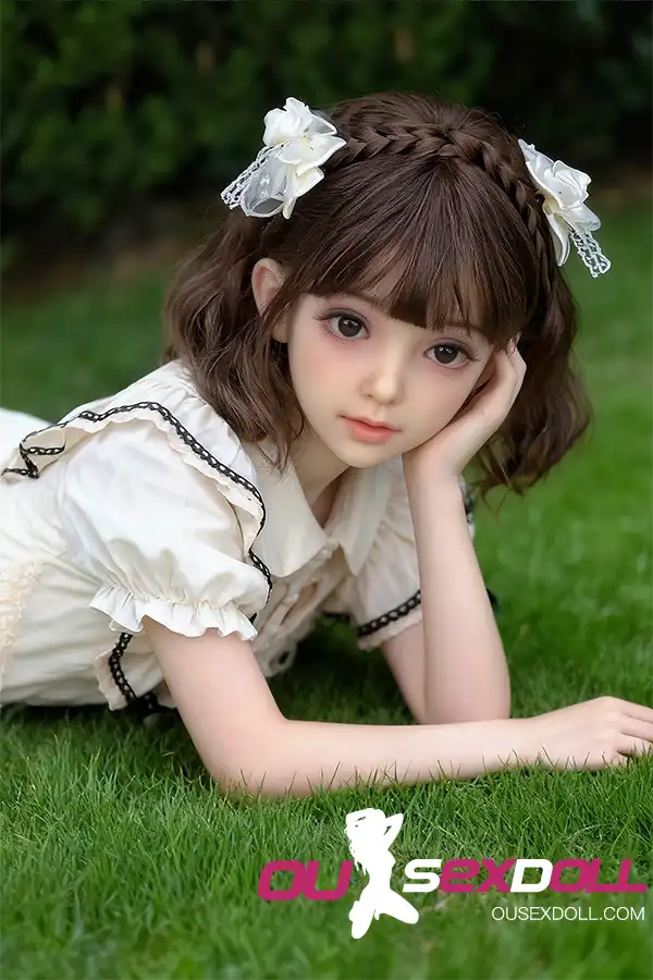White Lolita Style Asian Real Lovely Sex Doll 6