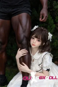 White Lolita Style Asian Real Lovely Sex Doll 9