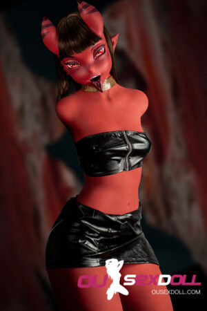 A Cup Flat Chest Furry Fantasy Sex Doll Torso 11