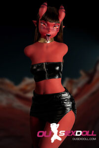 A Cup Flat Chest Furry Fantasy Sex Doll Torso 7
