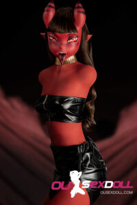A Cup Flat Chest Furry Fantasy Sex Doll Torso 9