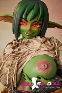 I Cup Muscular Green Skin Realistic Sex Doll 10