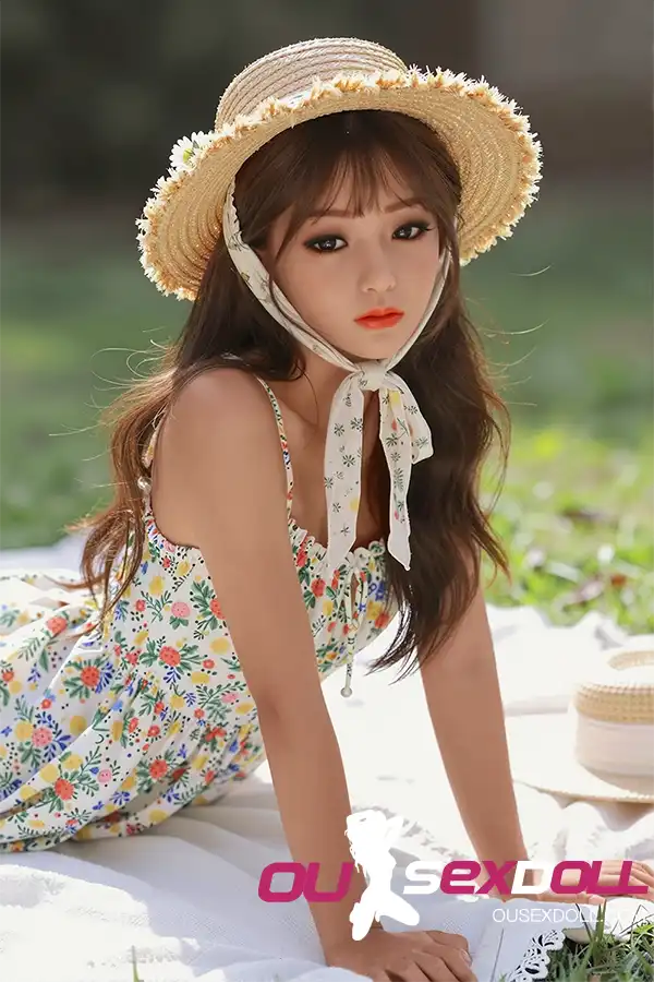 Flat Chest Long Hair Twin Tails Cute Sex Doll 12
