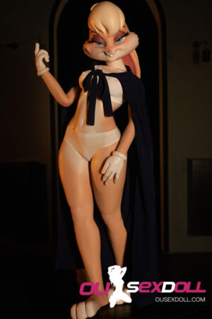C Cup Playful Rabbit Costume Realistic Sex Doll 6