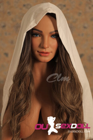 D Cup Veiled Beauty Medium Bust Lifelike Sex Doll 12