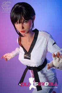 C Cup Martial Arts Outfit Cool Realistic Sex Doll 10