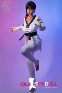 C Cup Martial Arts Outfit Cool Realistic Sex Doll 11