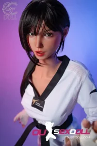 C Cup Martial Arts Outfit Cool Realistic Sex Doll 8