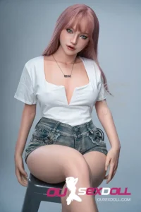 C Cup Pink Hair Big Ass Life Size Sex Doll 7