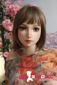 C Cup Short Hair Big Ass Lifelike Sex Doll 1