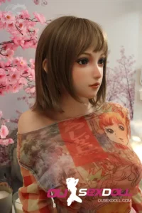 C Cup Short Hair Big Ass Lifelike Sex Doll 2