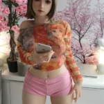 C Cup Short Hair Big Ass Lifelike Sex Doll 3