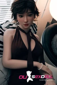 C Cup Short Hair Small Breasts Life Size Sex Doll 10