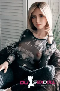 C Cup Short Hair Small Bust Realistic Sex Doll 20