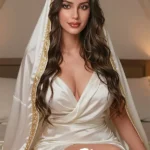 BBW Natural Skin Bridal Style Sex Doll 9