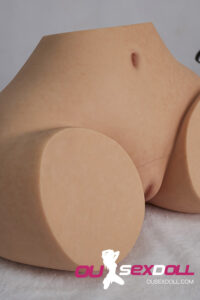 Yellow Huge Butt Torso Realistic Sex Doll 2