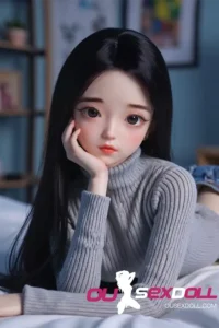 Beauty Black Hair Asian Slim Lovely Sex Doll 10