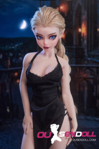 Blue Eyes Graceful Petite Realistic Sex Doll 9