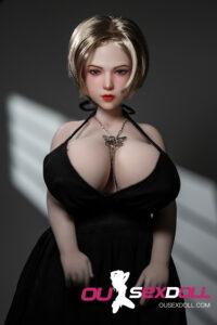 Full Bust Short Hair Mini Realistic Sex Doll 5