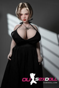 Full Bust Short Hair Mini Realistic Sex Doll 8