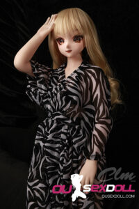 Cute Brown Hair Anime Petite Sex Doll 3