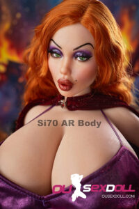 Golden Hair Huge Bust Realistic Sex Doll 7