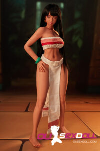 Wheat Skin Mini Realistic Sex Doll 6